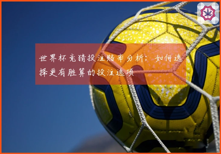 世界杯竞猜投注赔率分析：如何选择更有胜算的投注选项